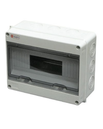 Шкаф настенный, 18 модулей, IP65 Экопласт 46418 в Таганроге Боксы для автоматов Pintop.ru