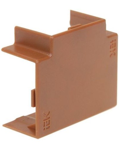 ELECOR Угол Т-образный КМТ 16х16 дуб (4шт/компл) IEK (EL-KK10D-T-016-016-K11) в Таганроге Аксессуары для кабель-канала Pintop.ru