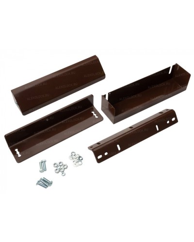 Комплект монтажный для замков ALM-300P и ALM-400P ALeko МК 300-400-IN (коричневый) в Таганроге Дополнительное оборудование для СКУД Pintop.ru