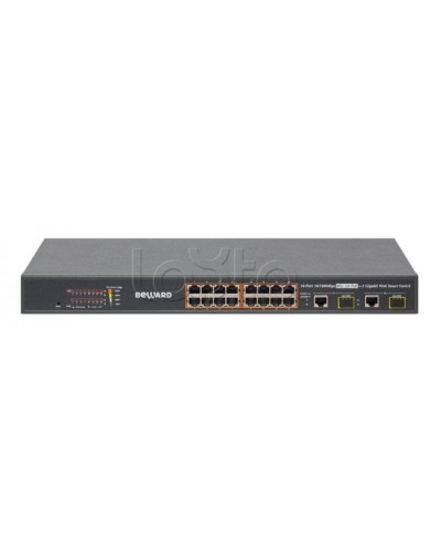 Коммутатор PoE 16-портовый Beward STW-1622HP в Таганроге Коммутаторы Pintop.ru