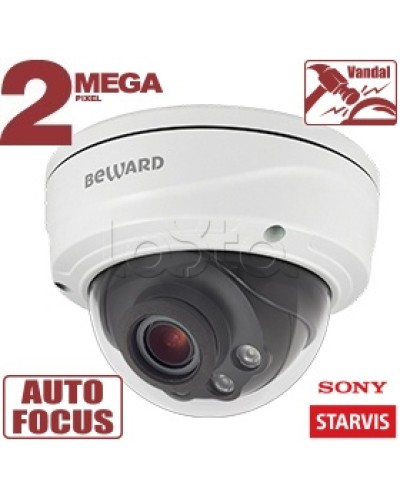 IP-камера видеонаблюдения купольная Beward SV2010DVZ в Таганроге IP-камеры Pintop.ru