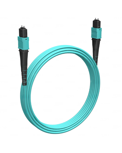 Кабельная сборка MPO(M) -MPO(M)-12 волокон 50/125 OM3, 2 m Cabeus (FOP-50-OM3-12-MPO(M)-12-MPO(M)-B-2m) в Таганроге Кабельные сборки (оптические) Pintop.ru