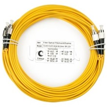 Шнур оптический SM 9/125 duplex FC/FC (10 м) Cabeus FOP(D)-9-FC-FC-10M