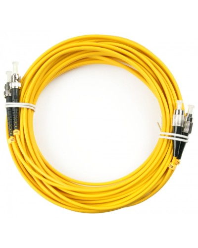 Шнур оптический duplex FC-ST 9/125 sm 20м LSZH Cabeus FOP(d)-9-FC-ST-20m в Таганроге Патч-корды оптические Pintop.ru