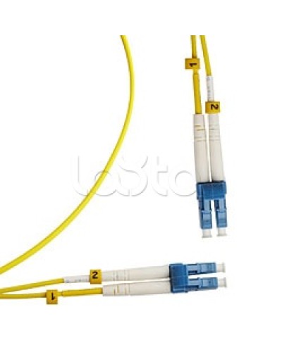 Шнур оптический SM 9/125 duplex LC/LC (15 м) Cabeus FOP(D)-9-LC-LC-15M в Таганроге Патч-корды оптические Pintop.ru