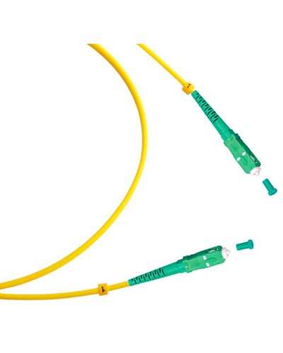 Шнур оптический simplex SC/APC-SC/APC 9/125 sm 2м LSZH Cabeus FOP(s)-9-SC/APC-SC/APC-2m в Таганроге Патч-корды оптические Pintop.ru