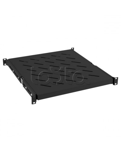 Полка выдвижная 1U Cabeus JE05-800-BK в Таганроге Полки для шкафов и стоек Pintop.ru