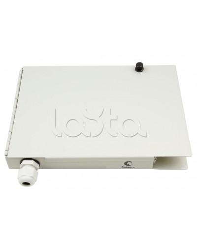 Бокс оптический настенный 19 на 8 SC/LC портов Cabeus JJT-8-SC в Таганроге Кросс оптический Pintop.ru