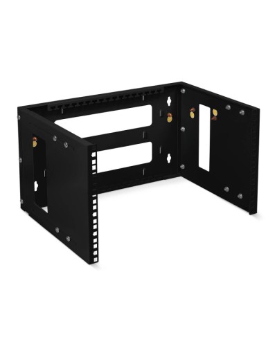 Кронштейн настенный 19 6U, цвет черный Cabeus NC-6U-BK в Таганроге Аксессуары для стоек и шкафов Pintop.ru