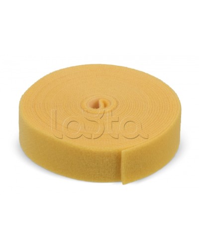 Лента (липучка) в рулоне Cabeus (ROL-5x25-YL) в Таганроге Стяжки-хомуты Pintop.ru