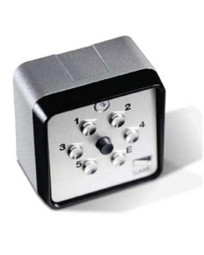 Клавиатура кодонаборная 7-кнопочная, накладная, радиоканальная Came 001S9000 в Таганроге Запчасти для шлагбаумов и автоматики Pintop.ru