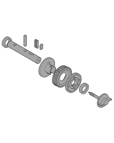 Выходной вал BX-P Came 119RIBX028 в Таганроге Запчасти для шлагбаумов и автоматики Pintop.ru