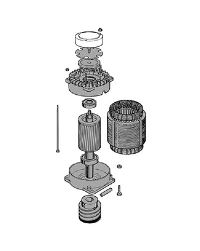 Электродвигатель C-BY Came 119RIC036 в Таганроге Запчасти для шлагбаумов и автоматики Pintop.ru