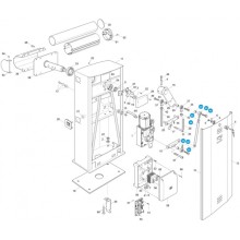 Дверца тумбы Came 119RIG063