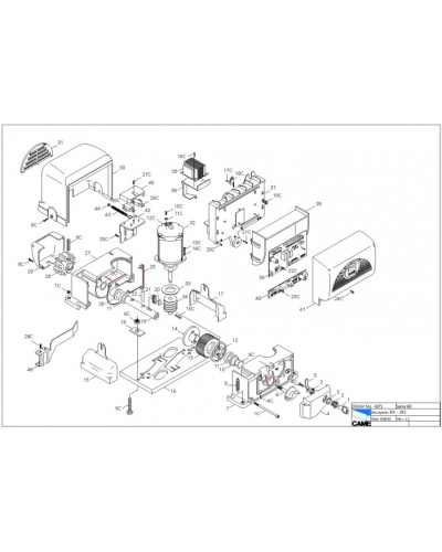 Петля для корпуса S4340 Came 119RIR132 в Таганроге Запчасти для шлагбаумов и автоматики Pintop.ru