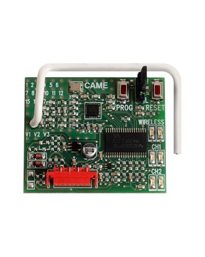 Встраиваемая плата радиоканала для беспроводных устройств системы RIO v2.0 Came RIOCN8WS в Таганроге Устройства радиоуправления для шлагбаумов и автоматики Pintop.ru