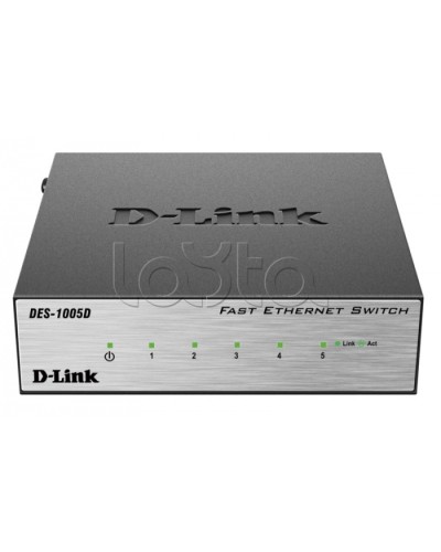Коммутатор 5-портовый D-Link DES-1005D/O2B в Таганроге Коммутаторы Pintop.ru