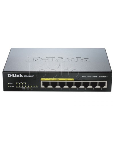 Коммутатор D-Link DGS-1008P/E1A в Таганроге Коммутаторы Pintop.ru