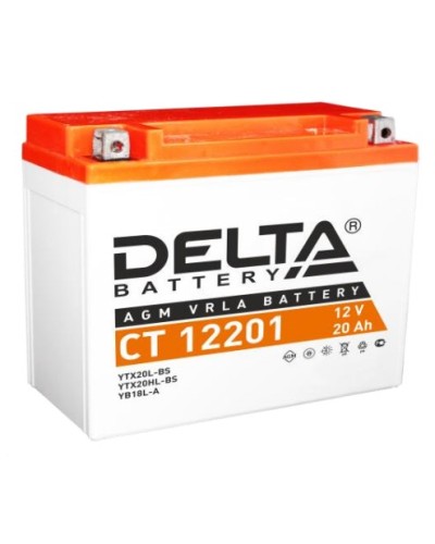Аккумулятор АКБ 12 - 20 Delta CT 12201 в Таганроге Электротехническое оборудование Pintop.ru