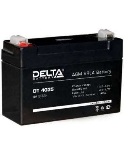 Аккумулятор свинцово-кислотный Delta DT 4035 в Таганроге Электротехническое оборудование Pintop.ru