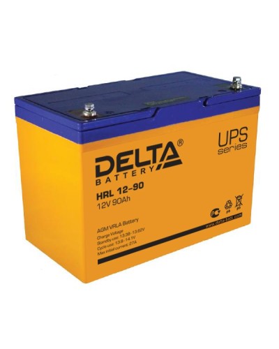 Аккумулятор свинцово-кислотный Delta HRL 12-90 в Таганроге Электротехническое оборудование Pintop.ru