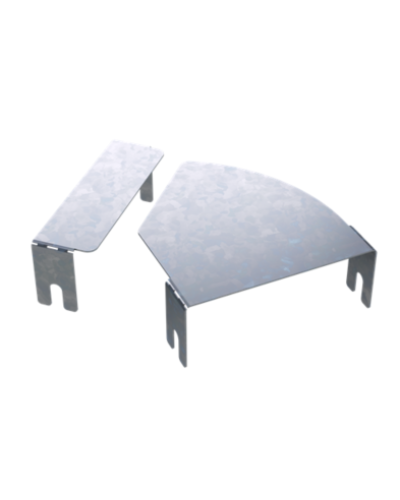 Крышка д/угла гор.изм.CPO 0-44 осн.100 DKC (38010HDZL) в Таганроге Аксессуары для лотков Pintop.ru