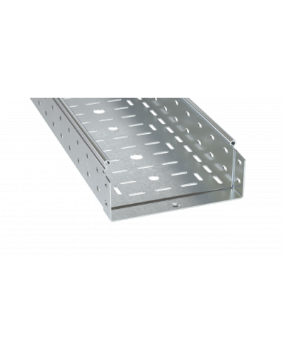 Лоток перфорированный 80х500х3000, 2,0 мм, горячеоцинкованный DKC SPH30850HDZ в Таганроге Кабельные лотки Pintop.ru