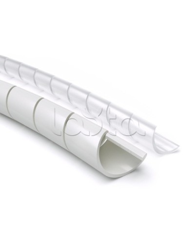 Жгут для кабеля SPIRALITE PA4 бел. (уп.20м) ДКС (00984RL) в Таганроге Аксессуары для кабель-канала Pintop.ru