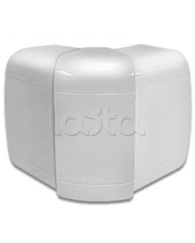 Угол внешний 140х50 мм, изменяемый 80-120°, цвет серый металлик DKC 01452G в Таганроге Аксессуары для кабель-канала Pintop.ru