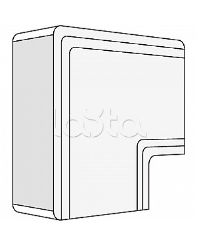 Угол плоский 150x60 NPAN DKC 01747 в Таганроге Аксессуары для кабель-канала Pintop.ru