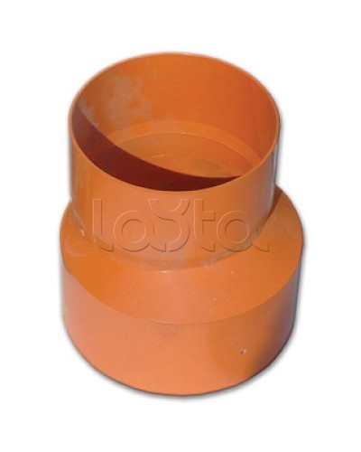 Переходник для двустенных труб полипропилен 90-110ммDKC 024110 в Таганроге Повороты, муфты, тройники Pintop.ru