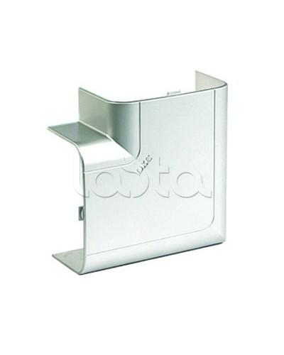 Угол плоский 90х50 мм, изменяемый, цвет серый металлик DKC 09503G в Таганроге Аксессуары для лотков Pintop.ru