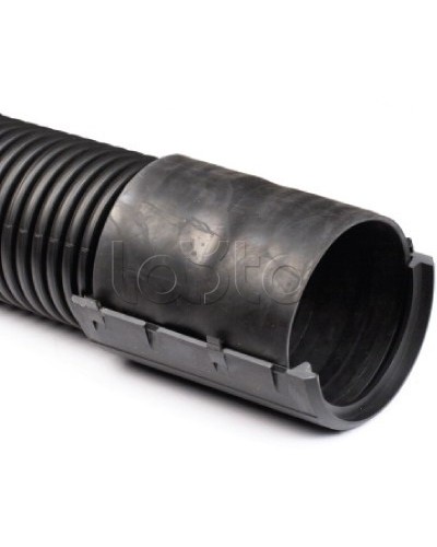 Муфта соединительная (разъемная с фиксатором) для трубы двустенной диам. 110 мм DKC(017110) в Таганроге Повороты, муфты, тройники Pintop.ru