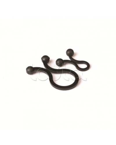 Замок, цвет - черный, д.17,8-20,3 DKC 21043116 в Таганроге Крепежные изделия Pintop.ru