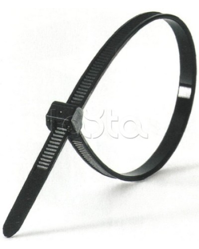 Хомут-стяжка нейлоновый, стандартный P6.6 3.6x140 чёрный DKC 25309 (100 шт/уп) в Таганроге Стяжки-хомуты Pintop.ru