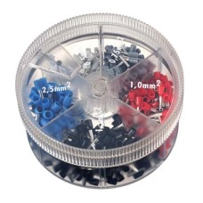 Контейнер двойных наконечников-гильз с изолир.фланцем 0,75-2,50 кв.мм 1 упаковка - 200 шт DKC 2ARTD555