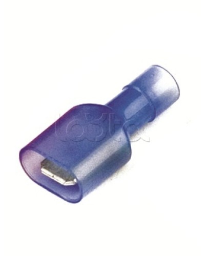 Наконечник плоский полностью изолир. (вилка) 1,5-2,5 кв.мм 6,3х0,8 мм (РППИ-П) DKC 2B22TP в Таганроге Крепежные изделия Pintop.ru