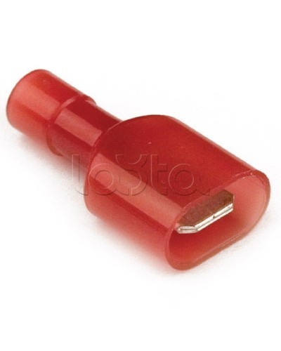 Наконечник плоский полностью изолир. (вилка) 2,5-6 кв.мм 6,3х0,8 мм (РППИ-П) DKC 2C22TP в Таганроге Крепеж Pintop.ru