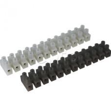 Клемник полипропилен черный, 12р,450V, 24A, 4 мм.кв DKC 43212PL/R