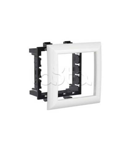 Рамка-суппорт Avanti белый для In-liner Front, 2 мод. DKC 4400912 в Таганроге Аксессуары для лотков Pintop.ru