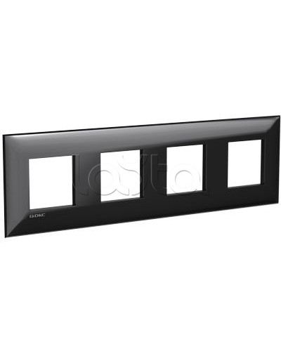 Рамка ARTLEBEDEV Черный квадрат Avanti, 8 мод. DKC 4402908 в Таганроге Аксессуары для лотков Pintop.ru