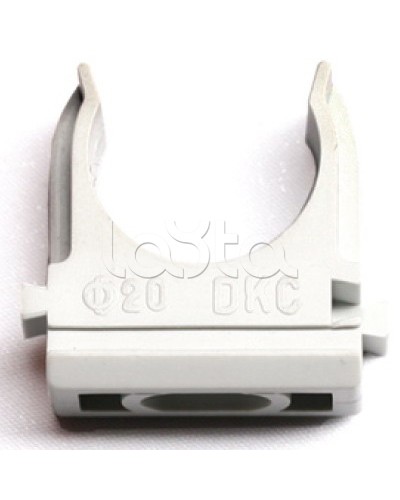 Держатель с защелкой, д.20мм, в упаковках по 10шт. DKC 51020R10 в Таганроге Держатели, клипсы, скобы Pintop.ru