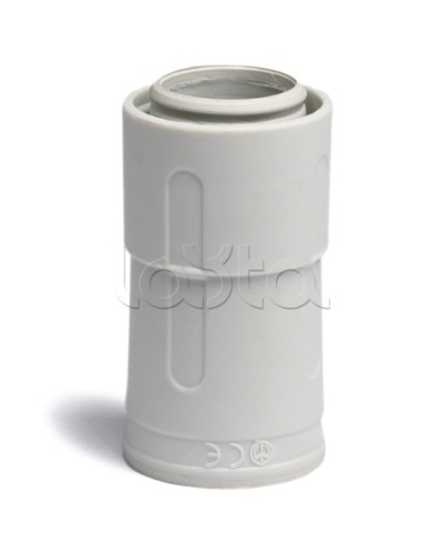 Переходник армированная труба - жесткая труба DKC 20 мм 55220 в Таганроге Повороты, муфты, тройники Pintop.ru