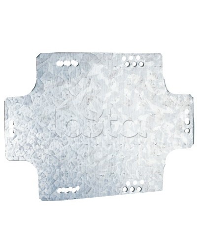 Монтажная пластина из оцинк. стали 270х198х1,5мм, для коробок 300х220мм DKC (59608) в Таганроге Крепежные изделия Pintop.ru