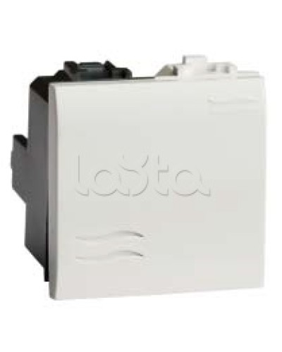 Выключатель типа кнопка, белый, 2мод. DKC 76022B в Таганроге Аксессуары для стоек и шкафов Pintop.ru