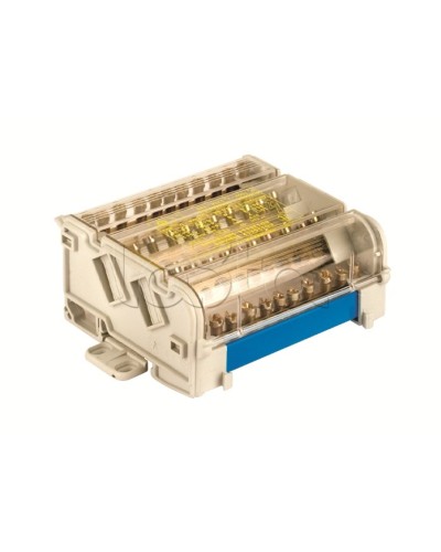 Колодка клеммная распределительная 2p 5х6/2х7,5 мм DKC BD10072 в Таганроге Клеммные колодки Pintop.ru