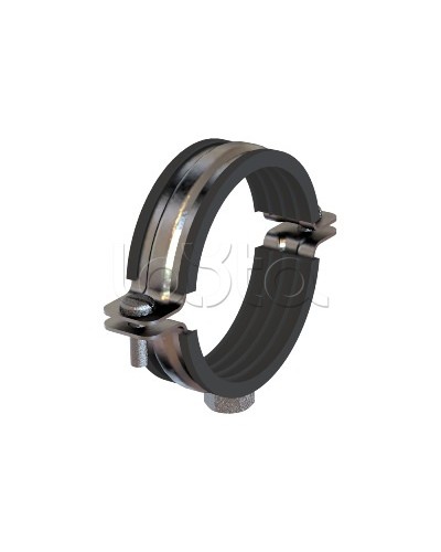 Хомут для средних нагрузок 1, c изоляцией DKC BHT2100 в Таганроге Стяжки-хомуты Pintop.ru