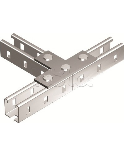 Пластина соединительная Т-обр., горячеоцинкованная DKC BMD1031HDZ в Таганроге Аксессуары для лотков Pintop.ru