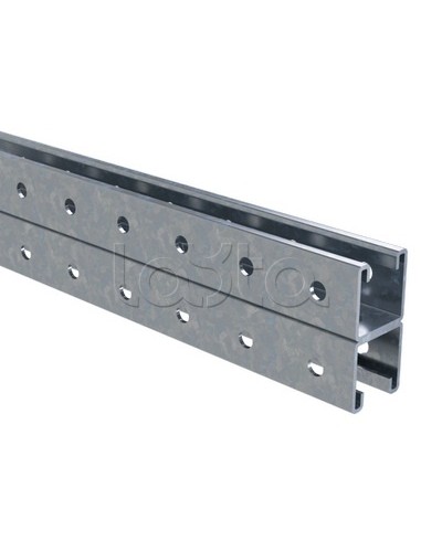 Профиль С-образный двойной L1800 толщина 2.5мм, горячеоцинкованный DKC (BPD4118HDZ) в Таганроге Аксессуары для лотков Pintop.ru