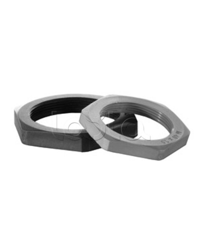 Гайка М20х1,5, полиамид, цвет черный DKC (PAGM20N) в Таганроге Крепеж Pintop.ru